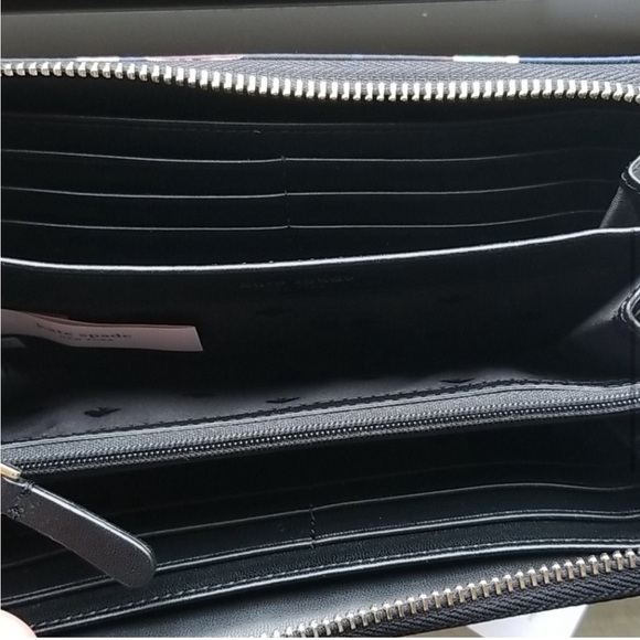 Kate Spade Daw Paper Rose large wallet - Picture 4 of 4